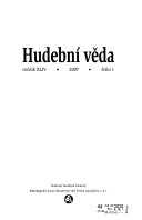 Hudební Věda 2/2024 cover