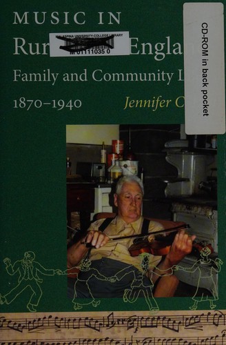 Music in Rural New England Family and Community Life, 1870-1940 cover