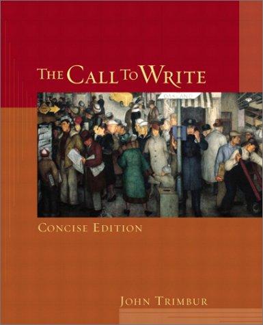 The Call to Write cover