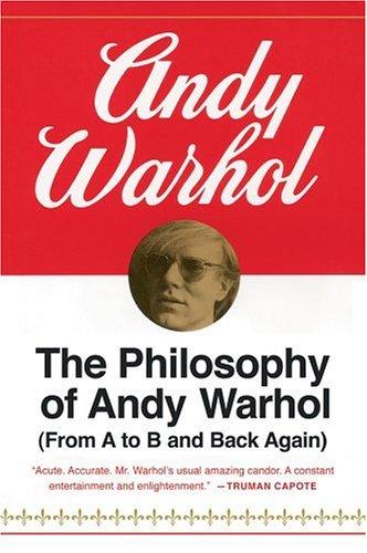 The Philosophy of Andy Warhol cover