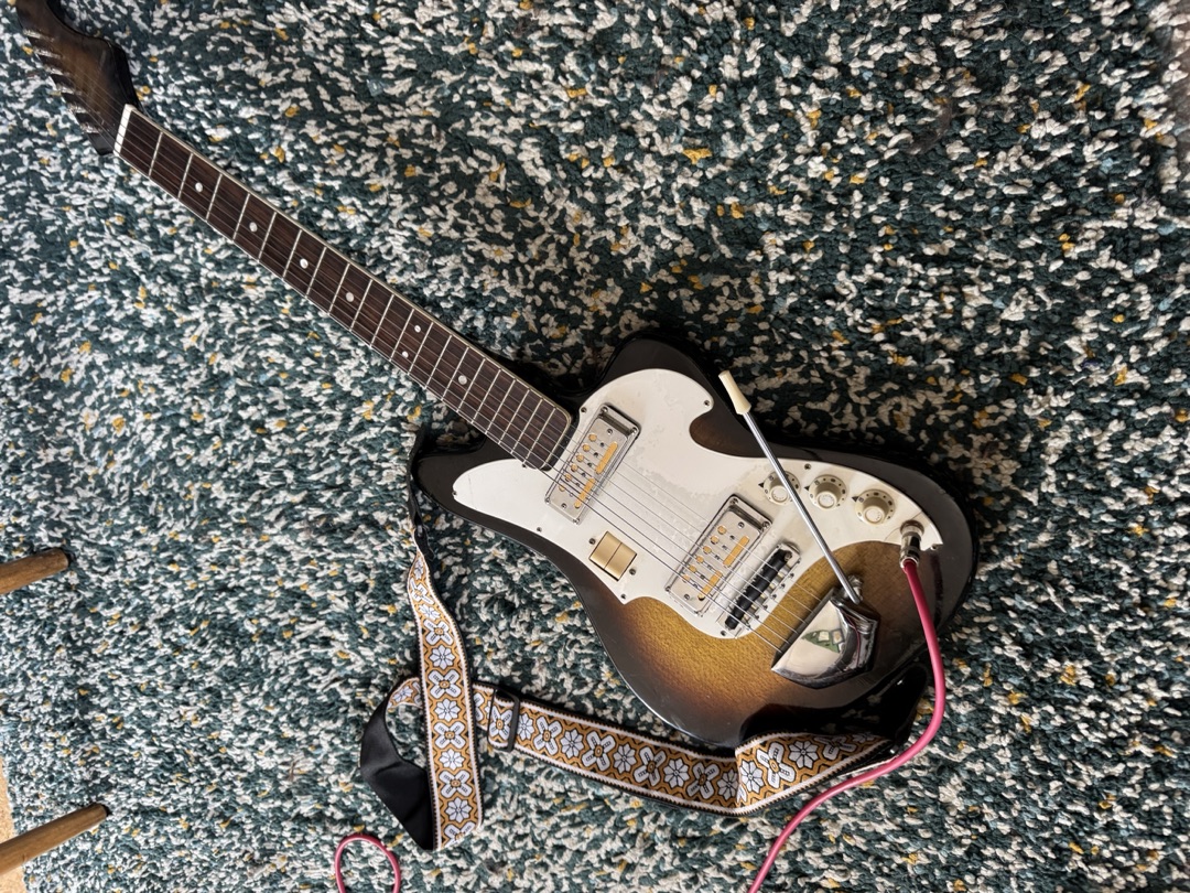 The completed Audition guitar