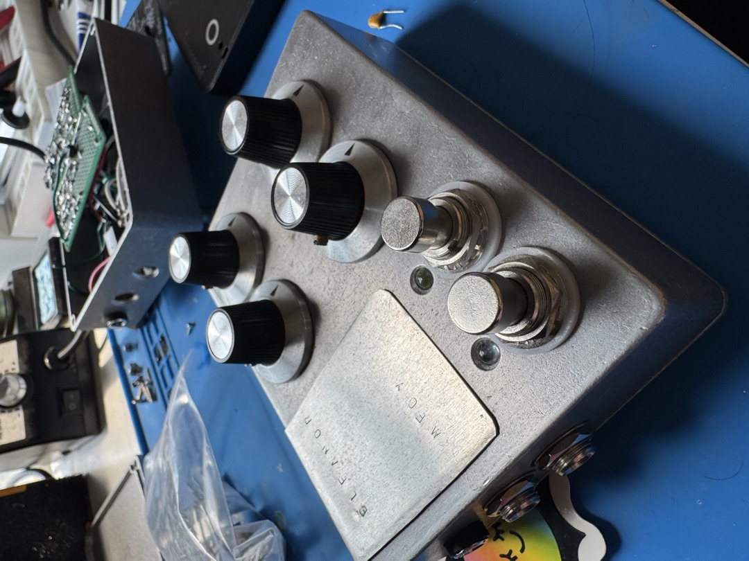 The completed Eleanor preamp
