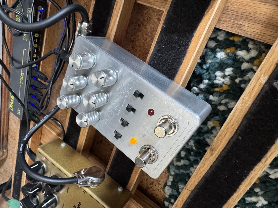 The completed Meristem pedal
